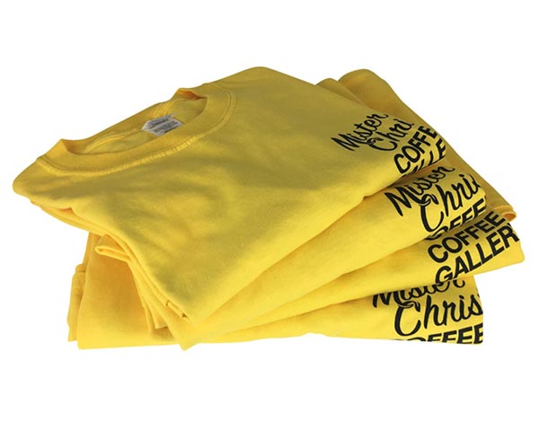 “Daisy” Yellow Mister Chris T-Shirt. This shirt is available in Small, Medium, Large, XLarge, 2XL, 3XL.